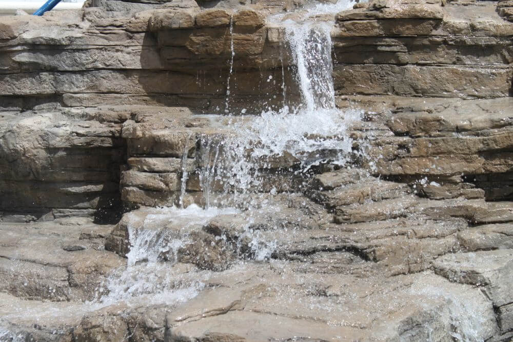 artificial rock pool